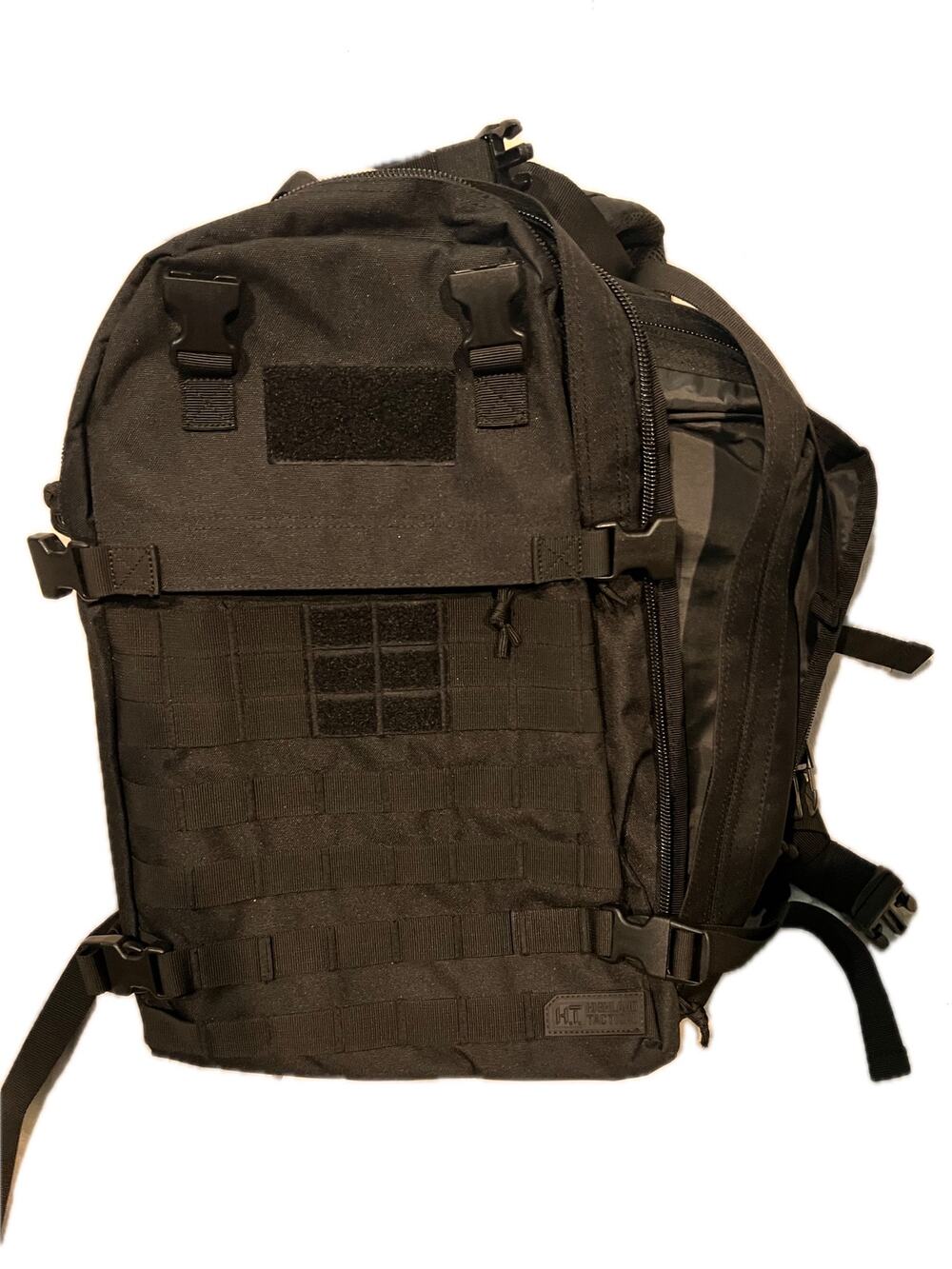 Highland Tactical Black Backpack  XLarge 45L